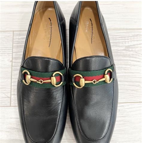 gucci loafer size 13|Shop Gucci Web Brixton Leather Loafers .